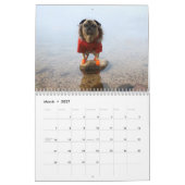 Pugventureの写真2019年: Expugdition カレンダー (3月 2027)
