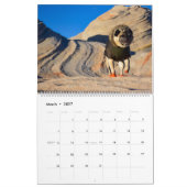 Pugventure Photo Calendar 2021:次のページへ。 カレンダー (3月 2027)