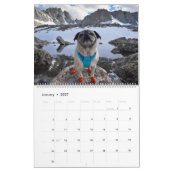 Pugventure Photo Calendar 2021:次のページへ。 カレンダー (1月 2027)