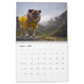 Pugventure Photo Hindsightの2020年カレンダー(Mediu) カレンダー (3月 2027)