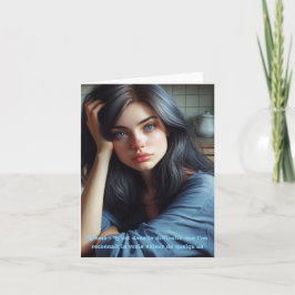 Puissance du Courage, carte pour tous サンキューカード