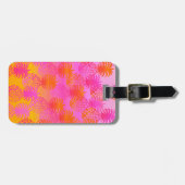 Pukanaのハワイのパイナップル日没のブレンド ラゲッジタグ (正面横)