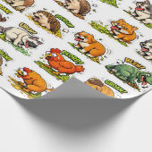 Puke & Poop Party: Animal Mayhem ラッピングペーパー (角)