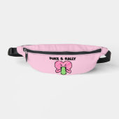 Puke & Rally Fanny Pack – ピンクハートパーティー版 ファニーパック (正面)