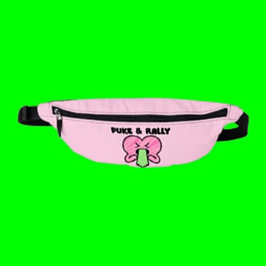 Puke & Rally Fanny Pack – ピンクハートパーティー版 ファニーパック