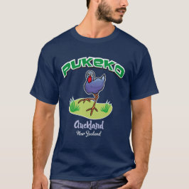 PukekoオークランドのTシャツ(暗い) Tシャツ