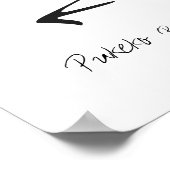 Pukeko Stepsポスター/プリント ポスター (角)