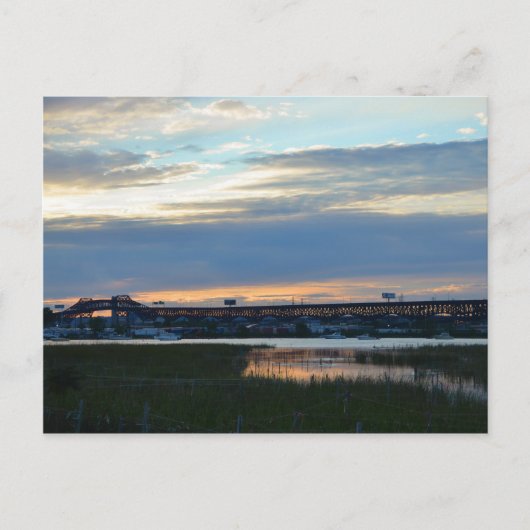 Pulaski atサンセットポストカード ポストカード (正面)