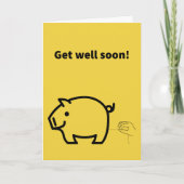 Puled Ham String – 元気になる カード (正面)