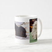 PULI犬のマグ コーヒーマグカップ (正面右)