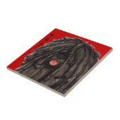 Puli色のブロック タイル (側面)