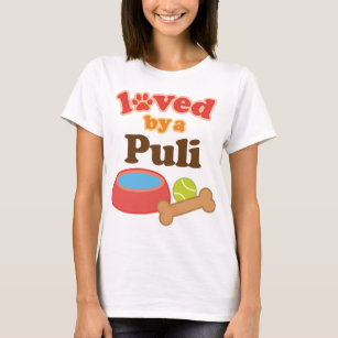 Puli (犬の品種)著愛される tシャツ