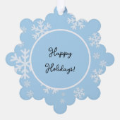 Puli 絵画's – かわいいオリジナルドッグアート オーナメントカード (裏面)