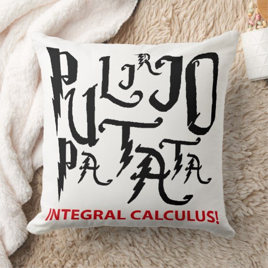 Puliriopatata Cálculo Integral クッション (ブランケット)