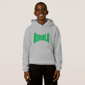 Pull à capuche acier enfants KIROLA (正面フル)