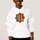 PULL A CAPUCHE BLANC NOEL (正面)