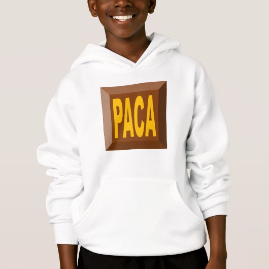 PULL A CAPUCHE HANE BLANC PACA (正面)
