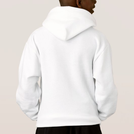 PULL  A  CAPUCHE  HANES  BLANC  ALSACE (裏面)