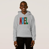 PULL   A CAPUCHE  HANES  NOEL  COULEURS (正面フル)