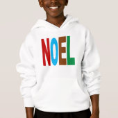 PULL A CAPUCHE NOEL COULEURS (正面)