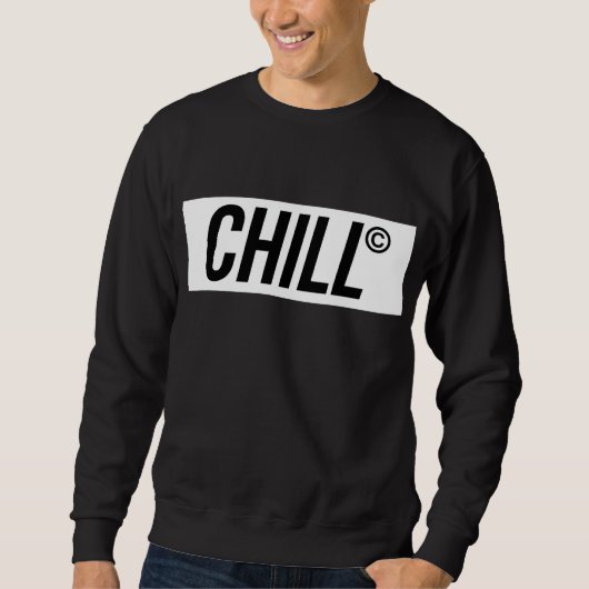 Pull "Chill" スウェットシャツ (正面)