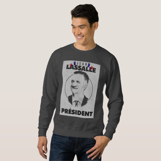 Pull Jean Lassalle Président スウェットシャツ (正面フル)