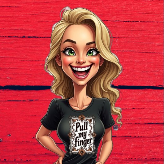 Pull My Finger Funny Fart Graphic  Tシャツ