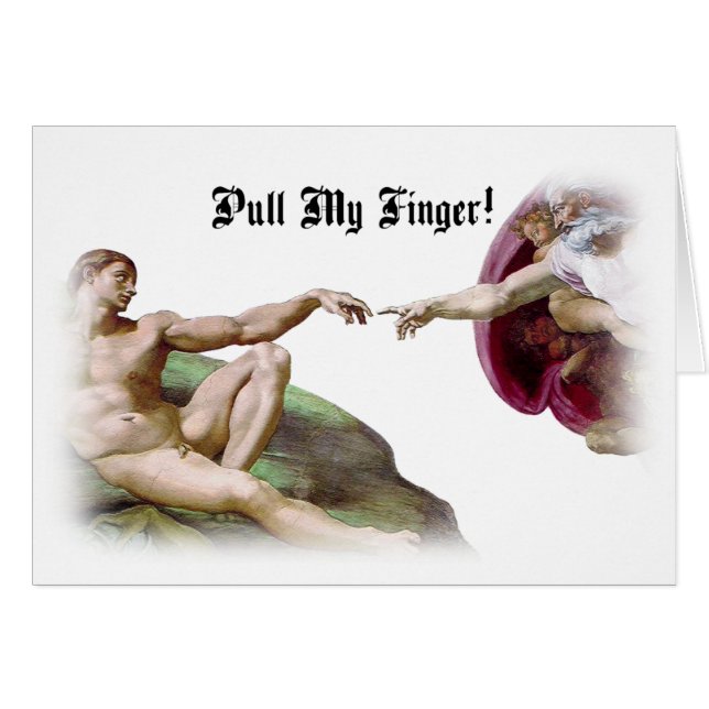 Pull My Finger - Michelangelo Creation Fart Mous (正面横)
