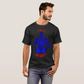 Pull Or Quit Hardcore Bodybuilding Motivation Gear Tシャツ (正面フル)