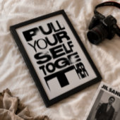 Pull Yourself Together タイポグラフィー Gen Z ポスター
