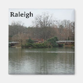 Pullen Park RaleighフォトマグネットレイクNC マグネット (正面)