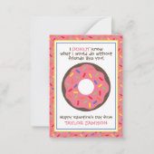 Pulles Dout Valentine's Classroomカード ノートカード (正面)