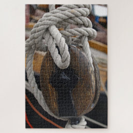 pulley wood, houten katrol ジグソーパズル