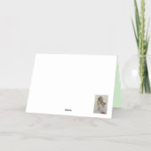 Pulli誕生日カード 箔グリーティングカード (裏面)