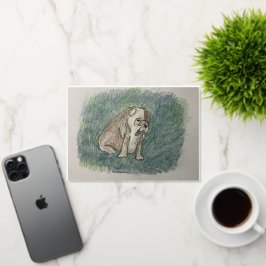 Pulli誕生日カード 箔グリーティングカード