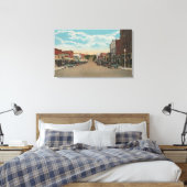 Pullman, WAView of Main StreetPullman, WA キャンバスプリント (インサイチュ (寝室))