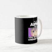 Pullovが理解できないアニメの作品だ コーヒーマグカップ (正面右)