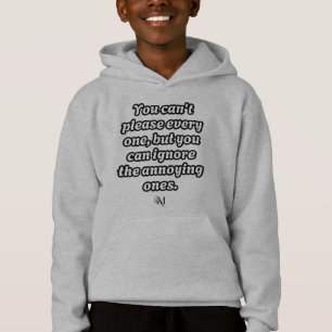 Pullover : Can Not Please Every One (gray)