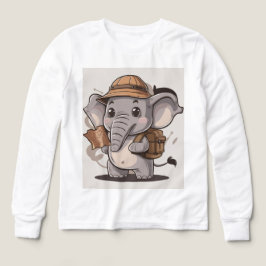 Pullover mir Elefanten-Motiv