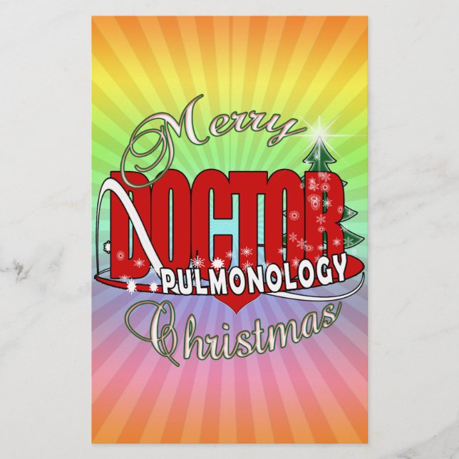 PULMONOLOGISTクリスマスのPULMONOLOGYの博士 (正面)