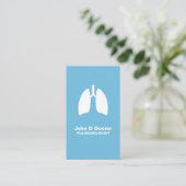 Pulmonology Pulmonologistの名刺 名刺 (スタンド正面)