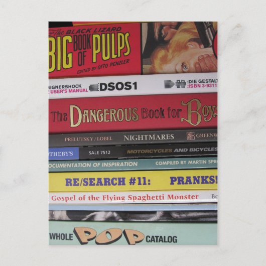 Pulp Pop Books ポストカード (正面)