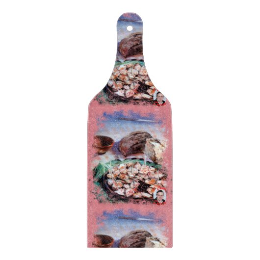 Pulpo a la gallega/Polbo á feira/Galician octopus カッティングボード (正面)