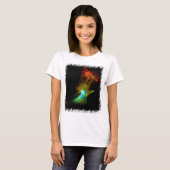 Pulsar B1509 - 神の手X線星雲 NASA写真 Tシャツ (正面フル)
