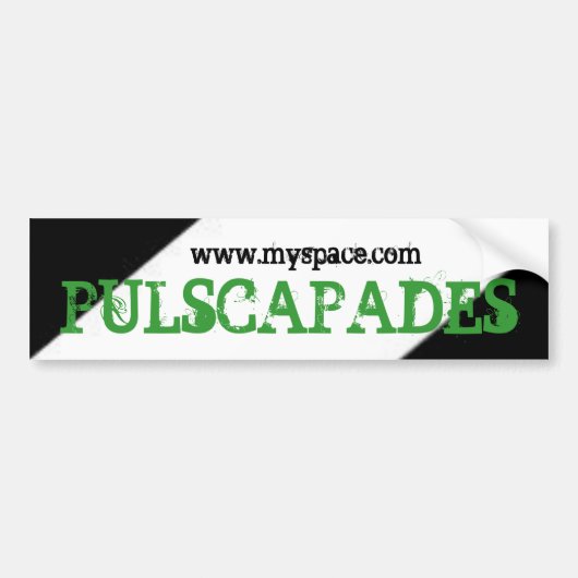 PULSCAPADESのステッカー バンパーステッカー (正面)