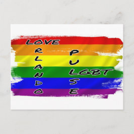 Pulse LGBT Flagはがき ポストカード