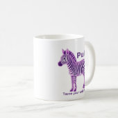 Pulse Zebra Mug コーヒーマグカップ (正面右)