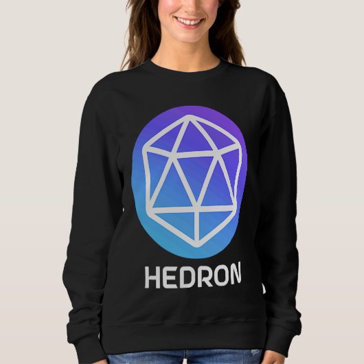 PulseChain上のHedronとHEX暗号NFT取引＆ スウェットシャツ (正面)