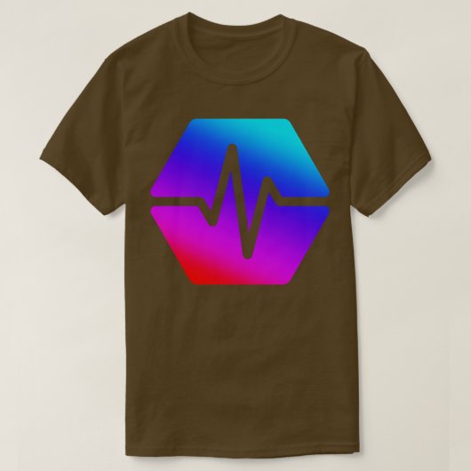 PulseChain Cryptocurrency PLSブロックチェーン Tシャツ (デザイン正面)