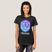 PulseChain HEXステーキングMintingのHedron Crypto Tシャツ (正面フル)